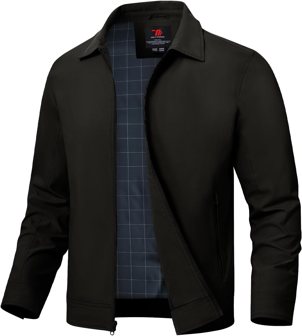TBMPOY Mens Lightweight Jackets for Casual Work and Golf