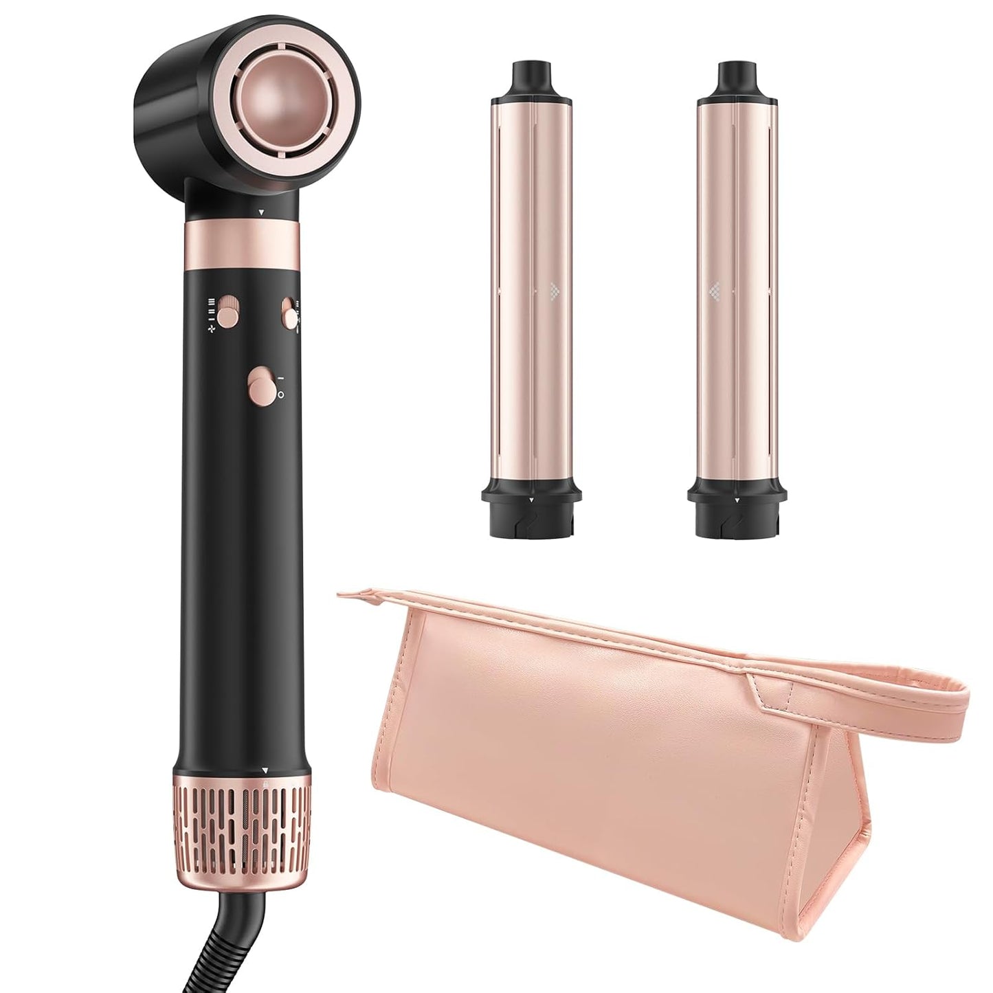 Dual Voltage 3 in 1 Hot Hair Styler for Fast Drying and Styling