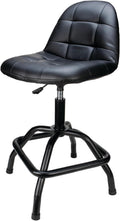 Pneumatic High Back Adjustable Swivel Bar Stool with Back Support