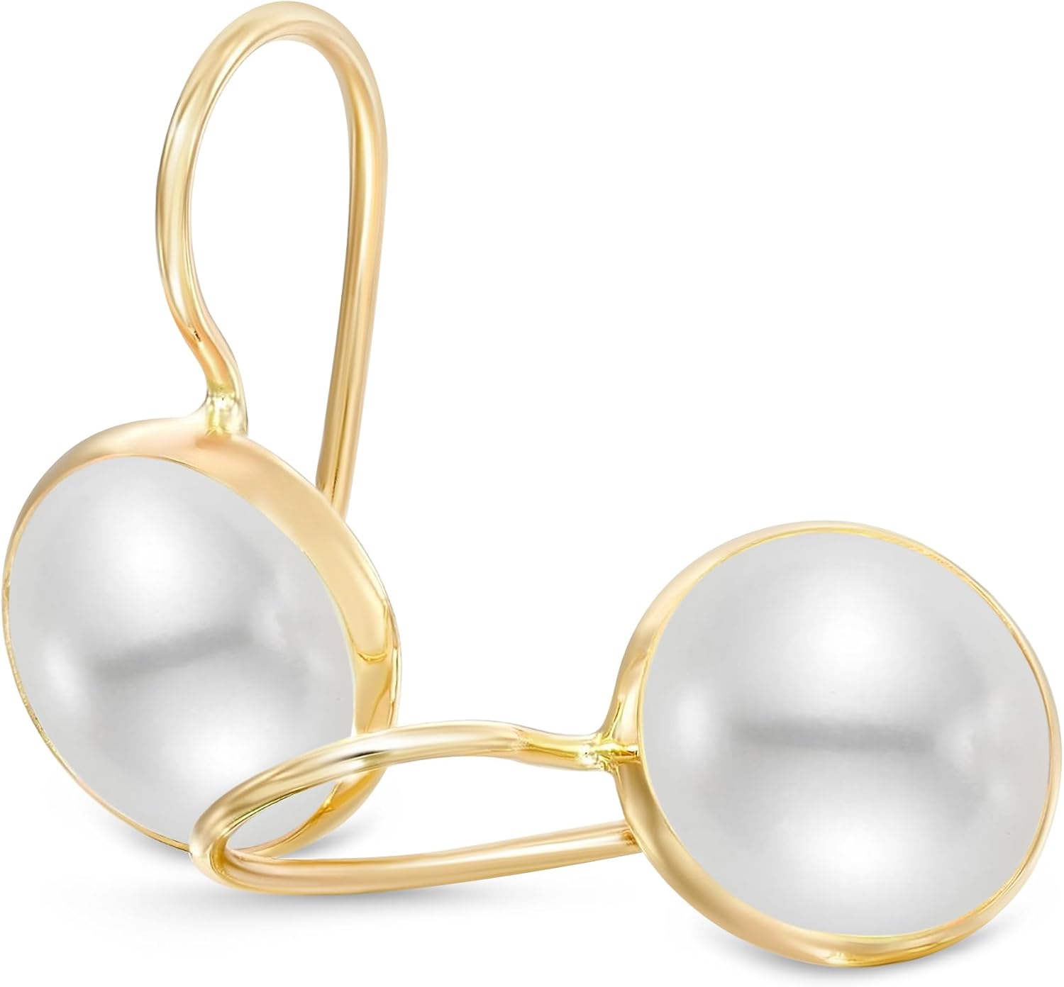 14k Solid Yellow Gold Gemstone Earrings for Every Occasion