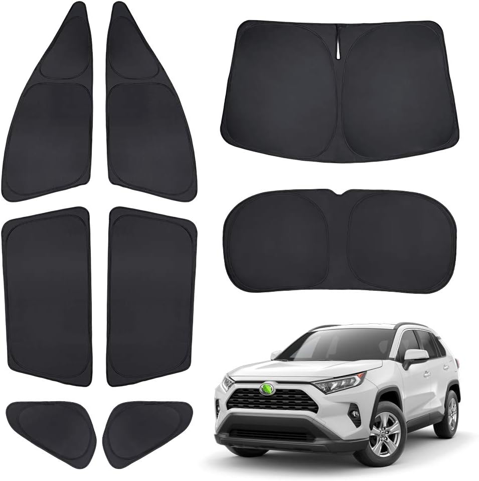 Custom Fit Window Shades for Toyota RAV4 2019-2025 Full Set