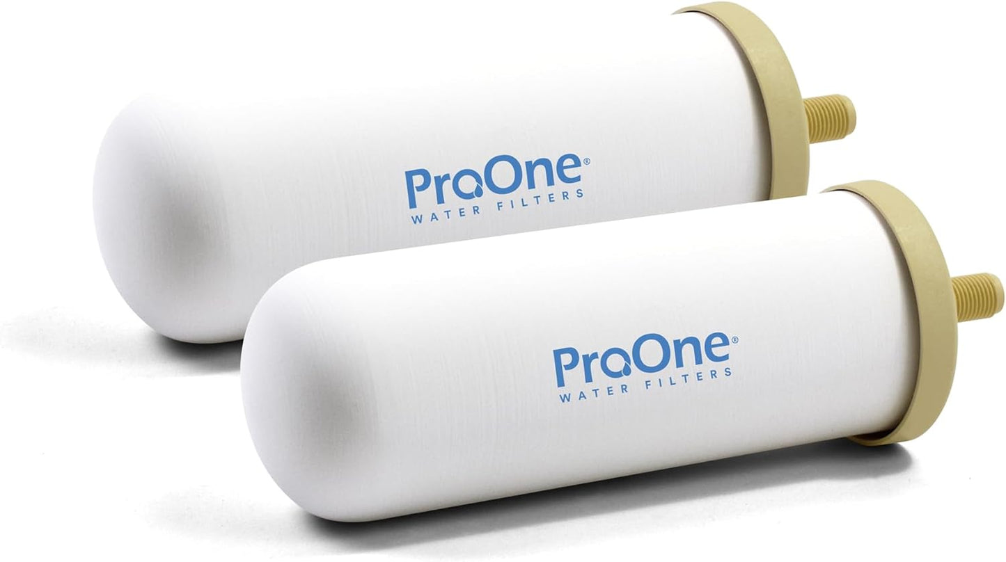 ProOne 7-Inch Gravity Filter Replacement for Safe Drinking Water