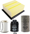 Fuel Filter Water Separator & Oil Air Filter Set for 6.7L Ram Trucks