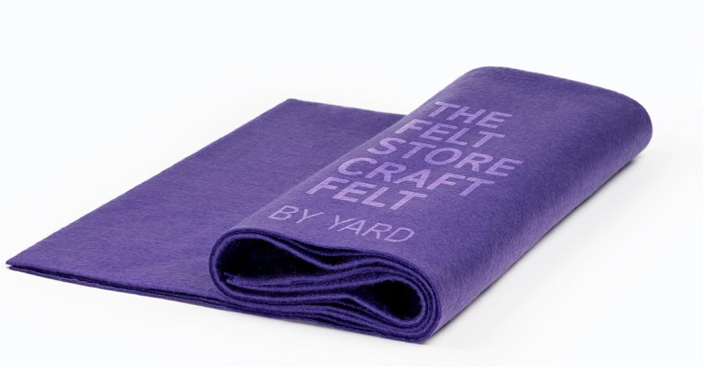 Craft Felt by The Yard - Soft, Plush, Durable Fabric for DIY