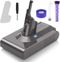 CHANJOYH V8 Battery Replacement - 6000mAh Lithium-ion for Dyson V8 Cordless Vacuum