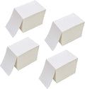 4 in x 6 in Fanfold Direct Thermal Labels - 4000 Perforated Shipping