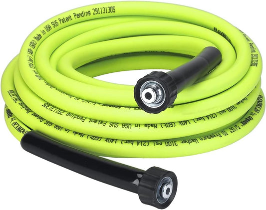 Flexzilla Pressure Washer Hose 25ft 3100PSI for Extreme Flexibility