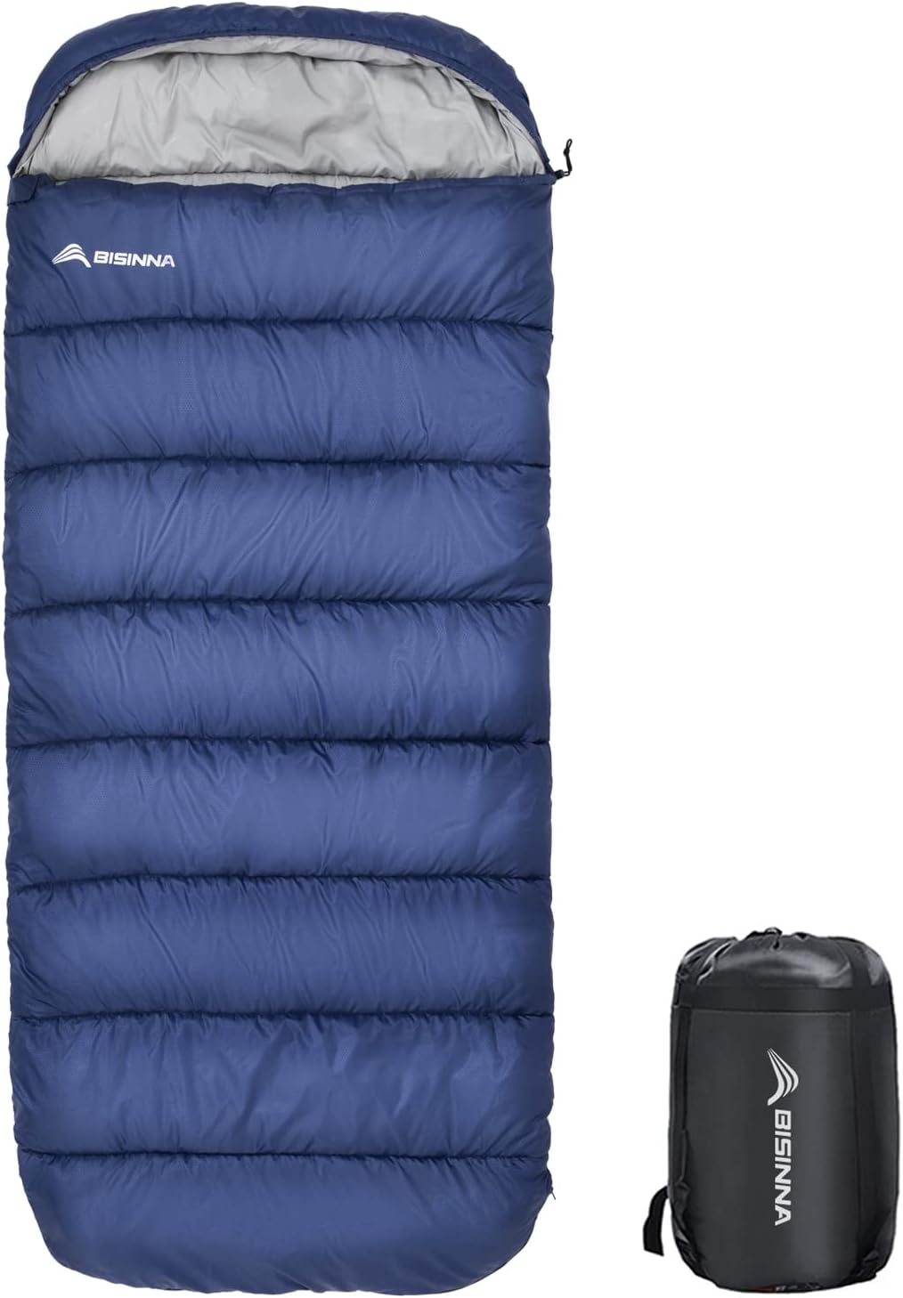 BISINNA XXL Sleeping Bag for Big and Tall Adults - Warm Comfort