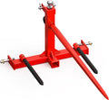 3 Point Trailer Hitch with 2 in Receiver and 49in Hay Spear - Heavy