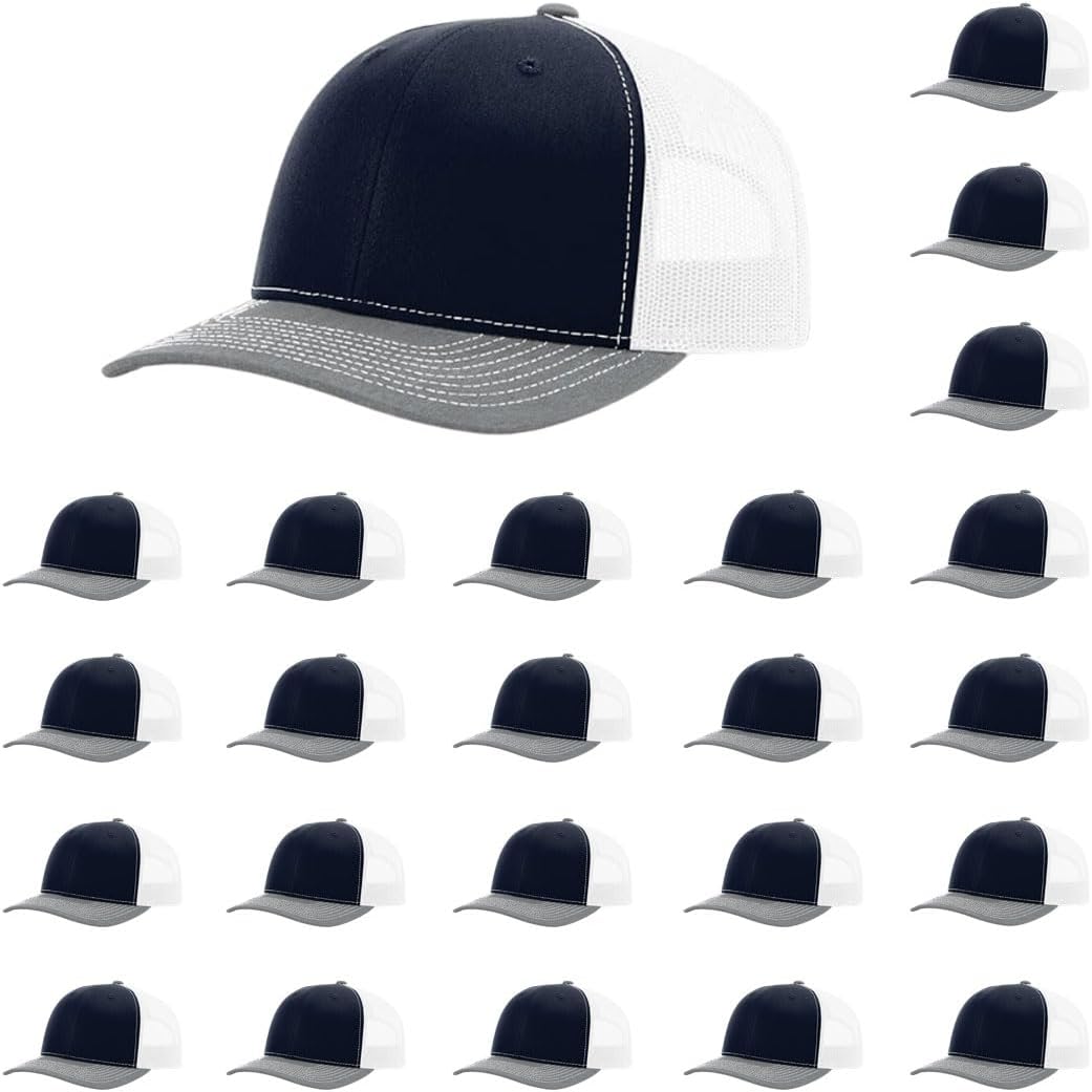 Richardson 112 Classic Six-Panel Adjustable Snapback Trucker Cap