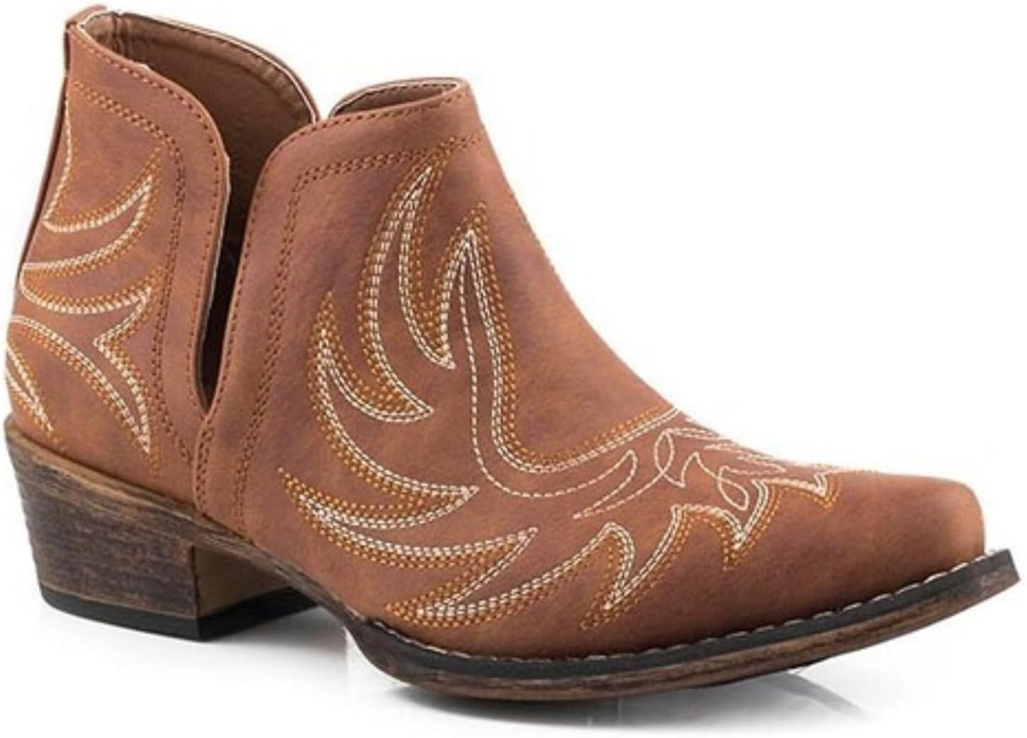 ROPER Womens Ava Laser Embossed Snip Toe Casual Boots Review
