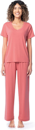 Fruit of the Loom Womens Short Sleeve Tee and Pant 2 (Style W1W9)