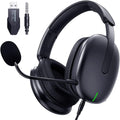 TA82 Wireless Gaming Headset with Detachable Mic - Long Battery Life