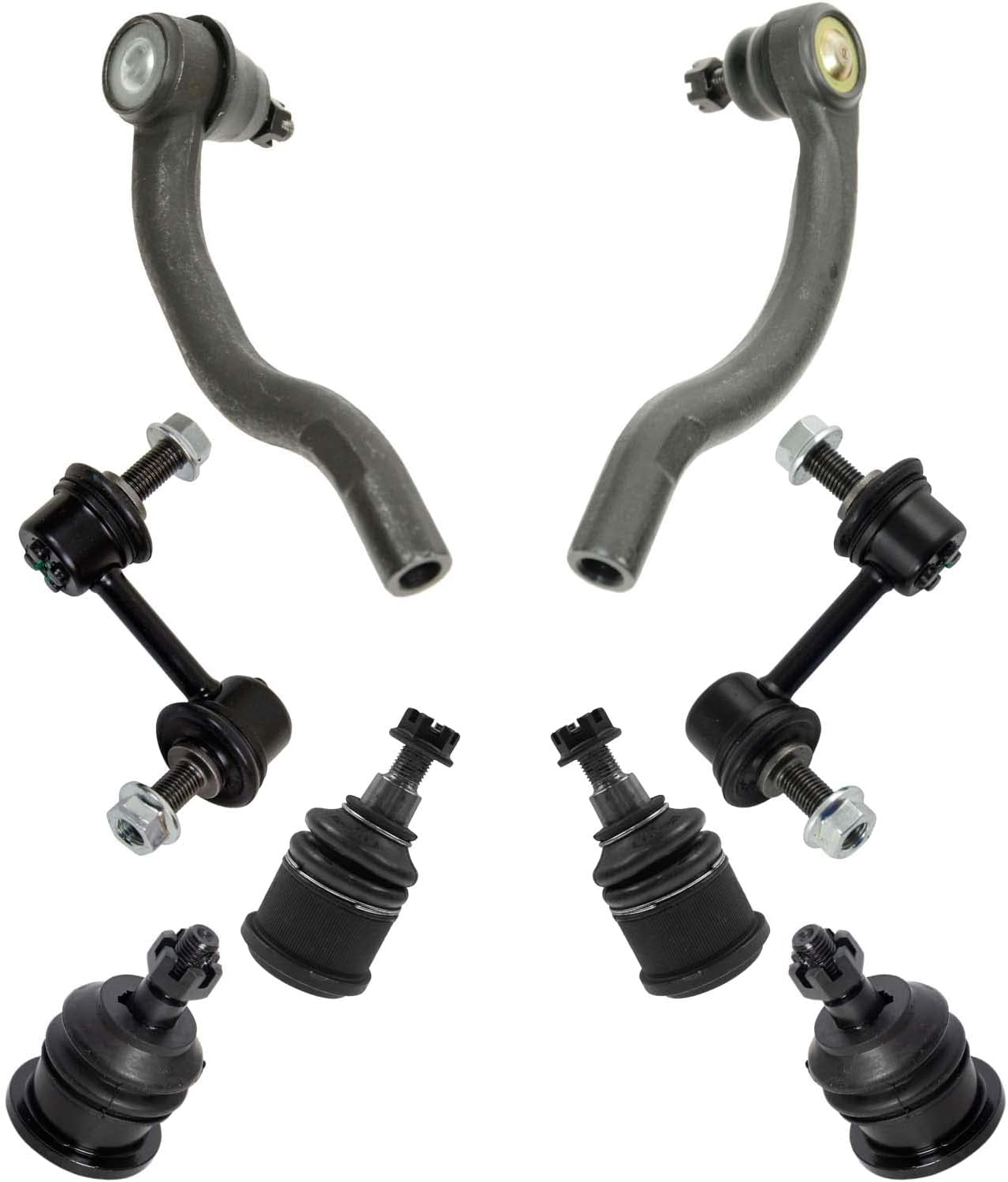 TRQ Front Steering & Suspension Kit for 2003-2007 Honda Accord