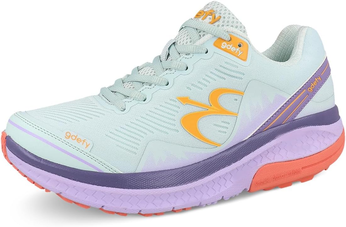 G-DEFY Mighty Walk Womens Orthopedic Walking Shoe for Pain Relief