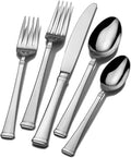 Mikasa Harmony 65-Piece Flatware Set for 12 - Timeless 18/10 Stainless