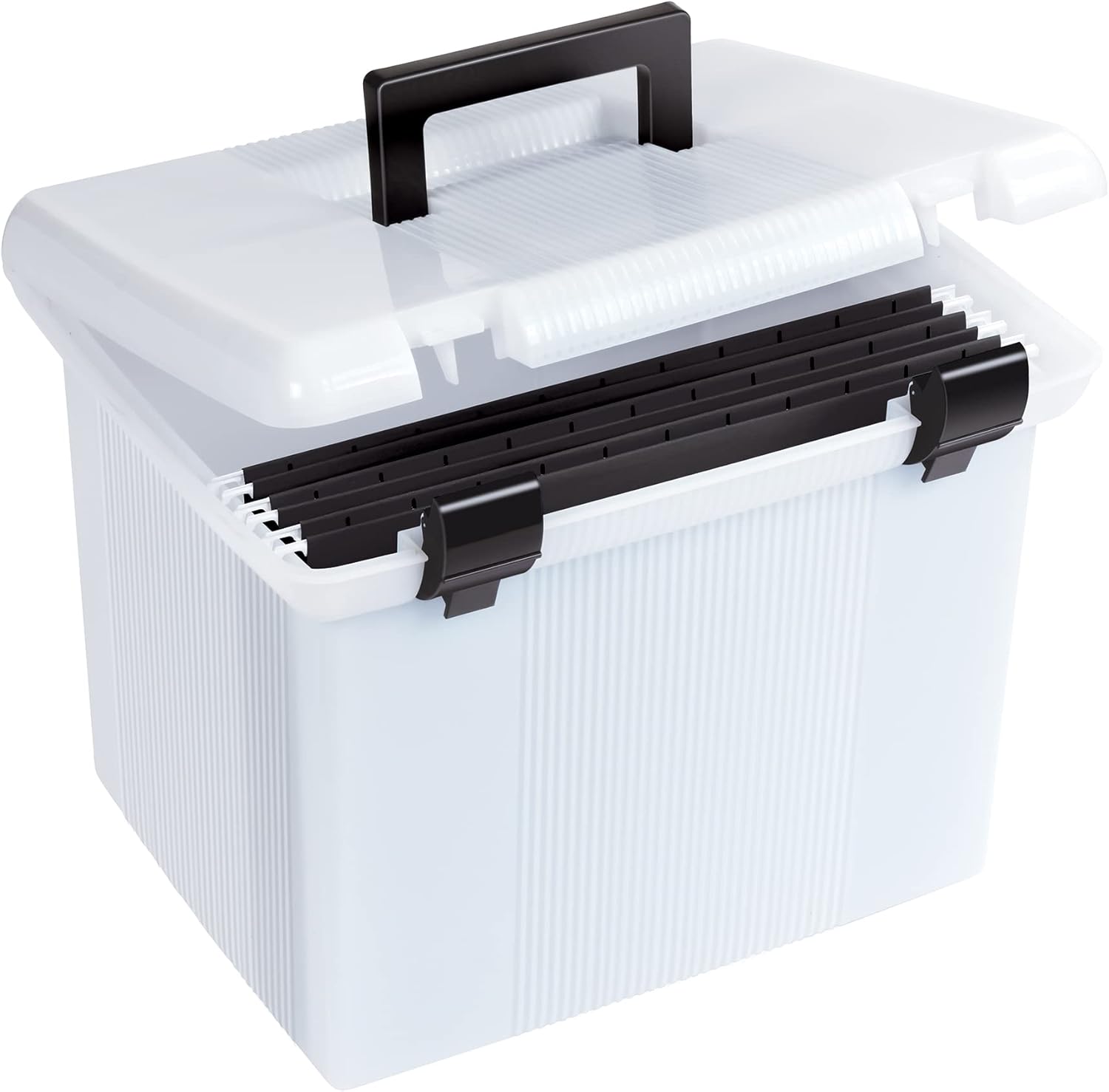 Pendaflex Portable File Box for Easy Document Organization