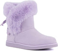 Juicy Couture Women's Slip On Winter Snow Boots Warm Insulated Fur