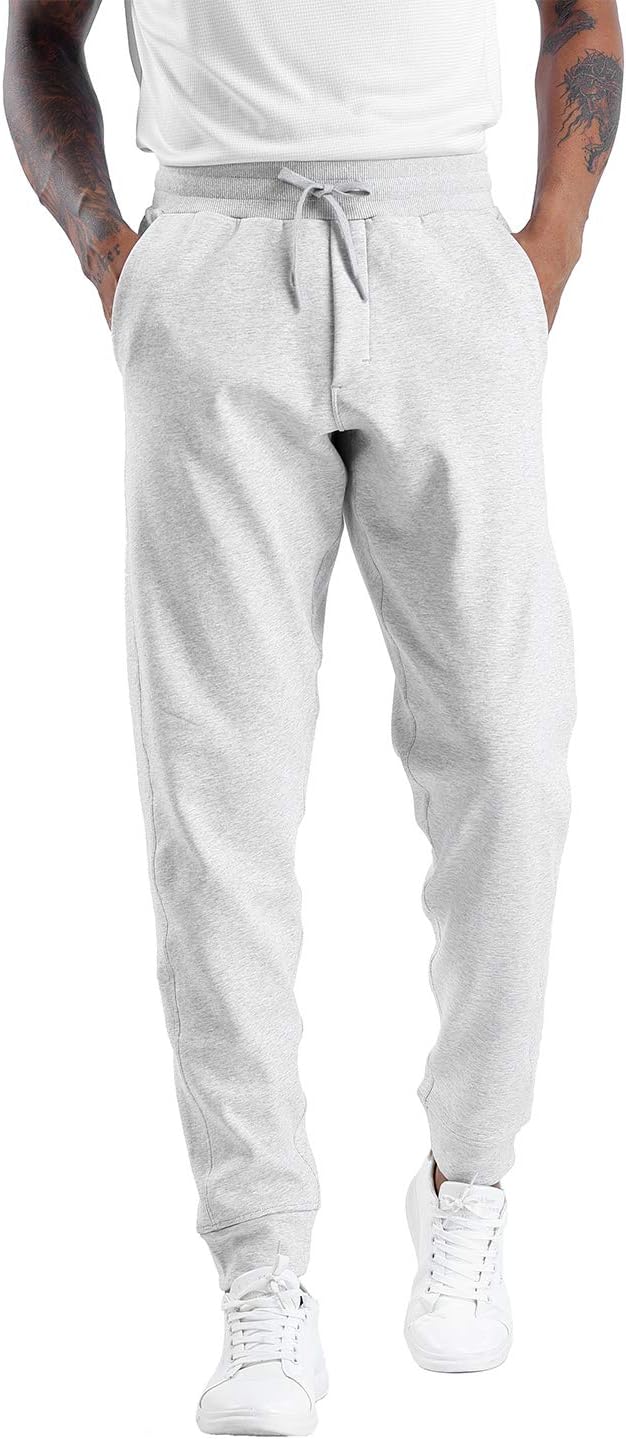 Ultimate Comfort: Mens' Fleece Joggers with Deep Pockets