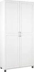 SystemBuild Kendall 36ft Utility Storage Cabinet - White - Organized