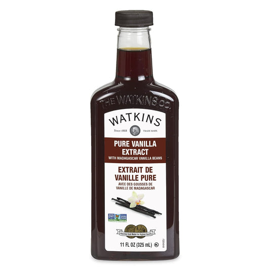 Pure Vanilla Extract with Madagascar Beans - 11 oz Bottle