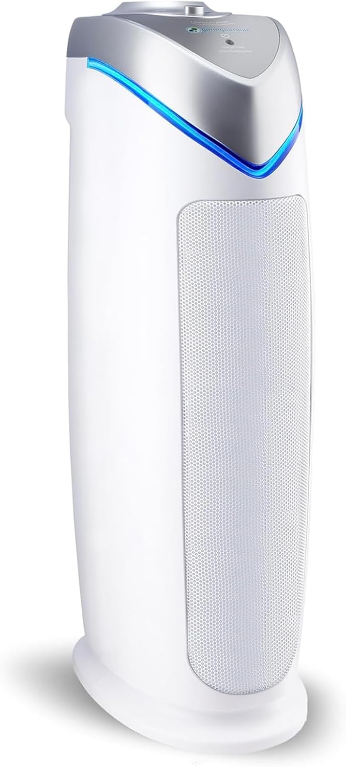 GermGuardian Air Purifier for Home with HEPA Filter for Large Rooms