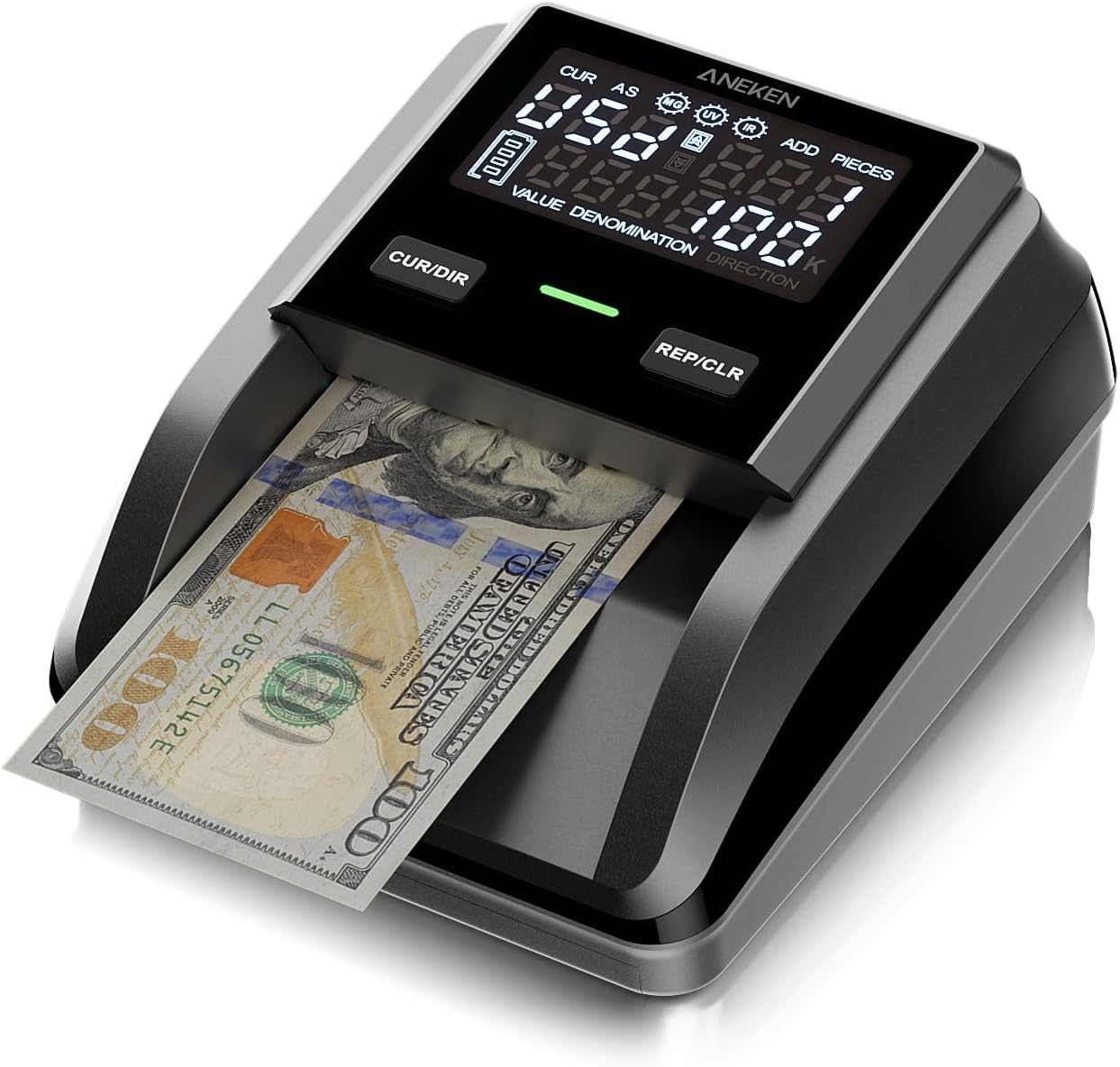 Aneken AL-139 Counterfeit Bill Detector with 2.8in Screen