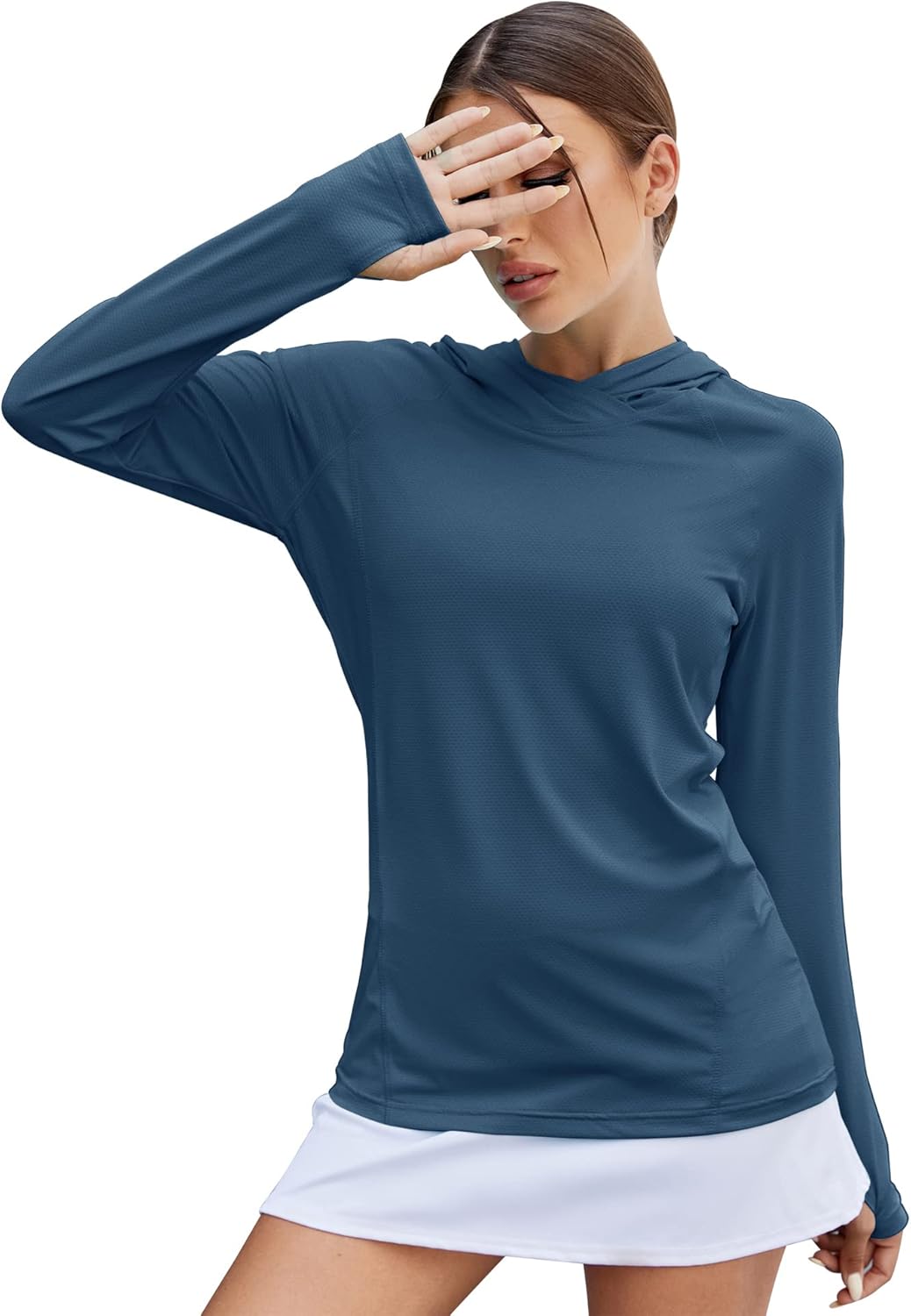 LUYAA UPF 50+ Sun Hoodie: Lightweight & Protective