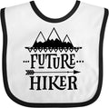 Future Hiker Kids Hiking Baby Bib - Soft Outdoor Design