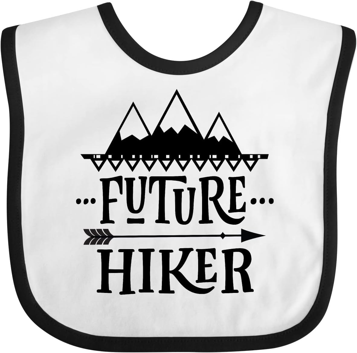 inktastic Future Hiker Baby Bib - Outdoor Adventure Ready!