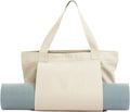 Yoga Bag with Mat Carrier and Tote - Large Canvas Shoulder Bag