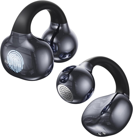 Open Ear Wireless Earbuds: Lightweight, Comfortable, 42H Playtime