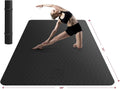 Extra Large Yoga Mat 72x48 or 78x54 - Wide Non-Slip Exercise Mat