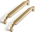 Goo-Ki 6 Pack 3-3/4 in Hole Center Cabinet Pulls - Champagne Bronze