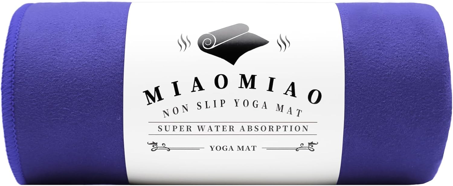 MIAOMIAO Non-Slip Hot Yoga Towel Set - Injury-Free Yoga