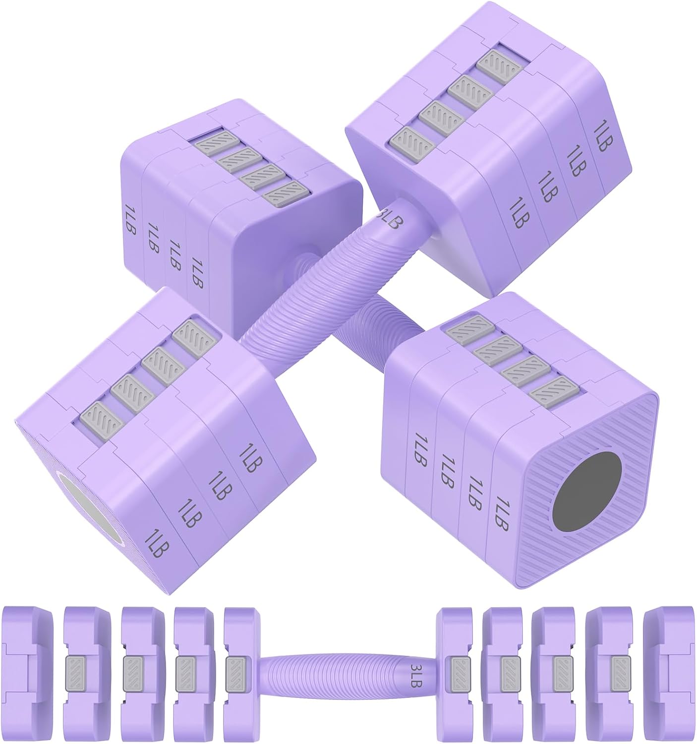 Adjustable Dumbbells Set of 2 for Home Gym Workouts