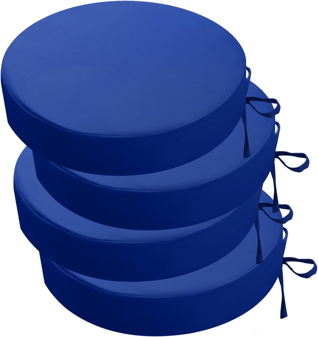 Outdoor Round Bistro Chair Cushions Set of 4 for Comfort