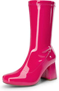 Stylish Mid Calf Gogo Boots for Women by DREAM PAIRS for Comfort
