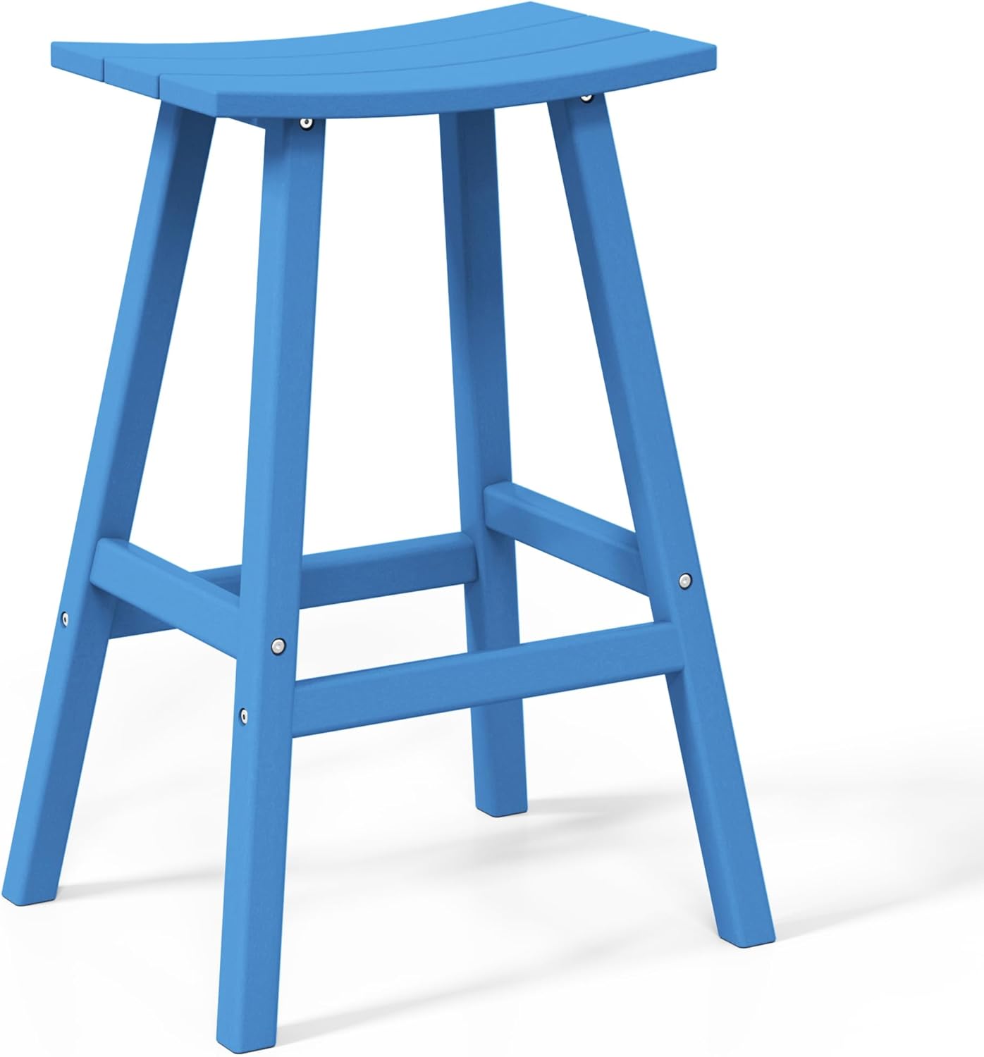Malibu 29 Inch Outdoor Bar Stools for All Weather Durability