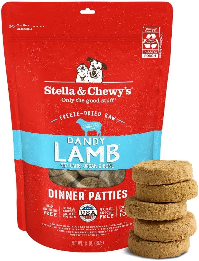 Stella & Chewy's Freeze-Dried Raw Dinner Patties for Dogs