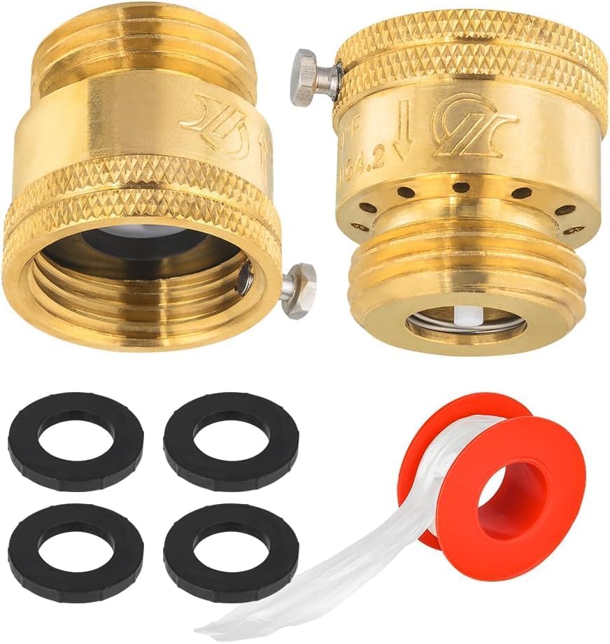 40-Pack Anti Siphon Vacuum Breakers Set for Garden Spigot