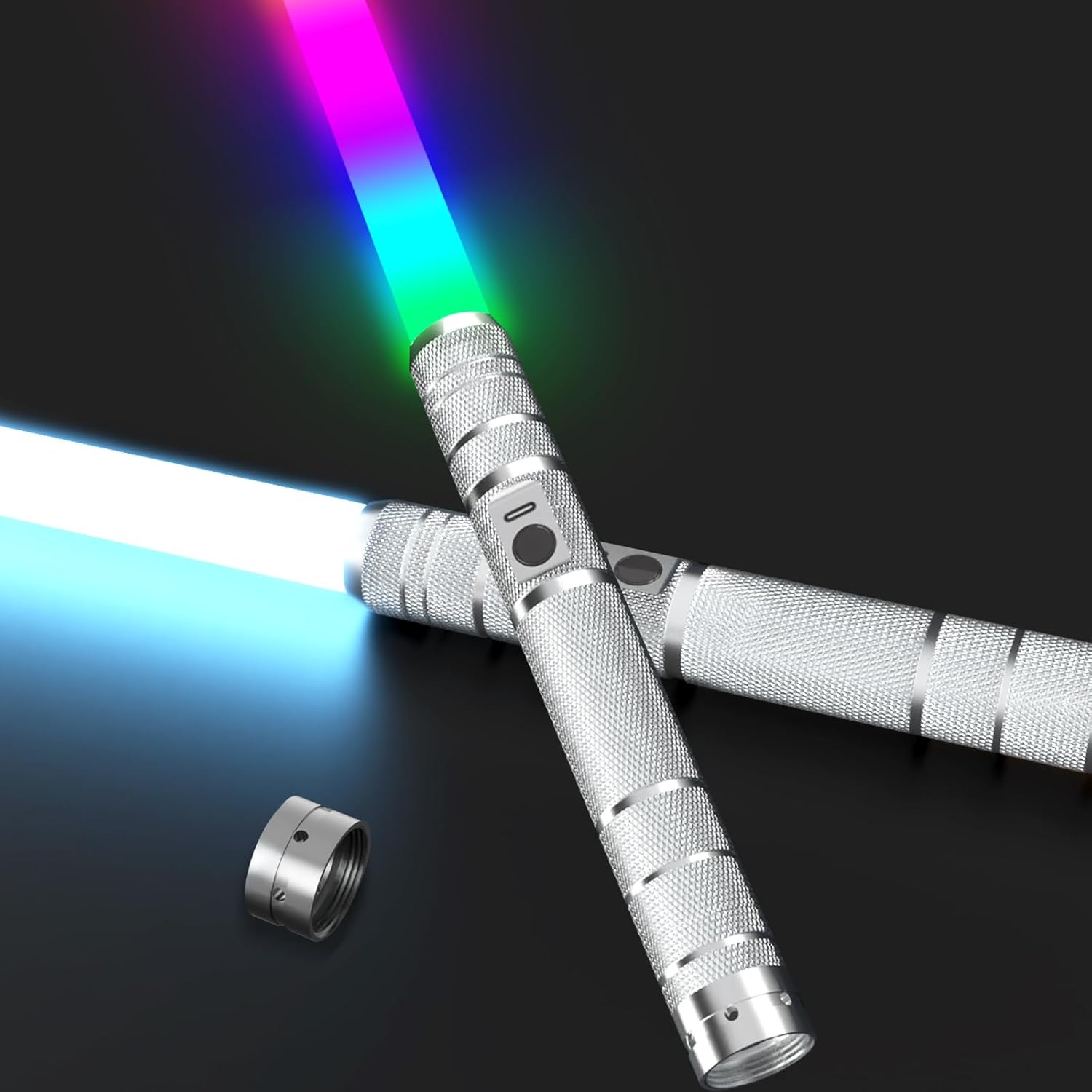 Light Up Swords Saber with RGB Colors for Dueling Fun