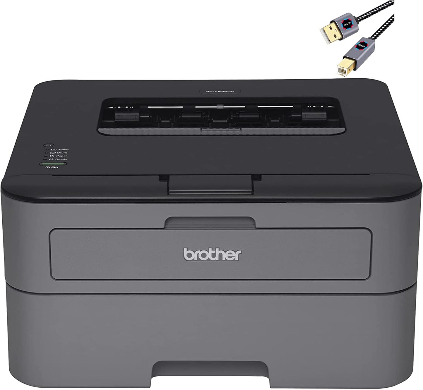 Brother L-2300D Compact Monochrome Laser Printer - Fast 2-Sided Printing