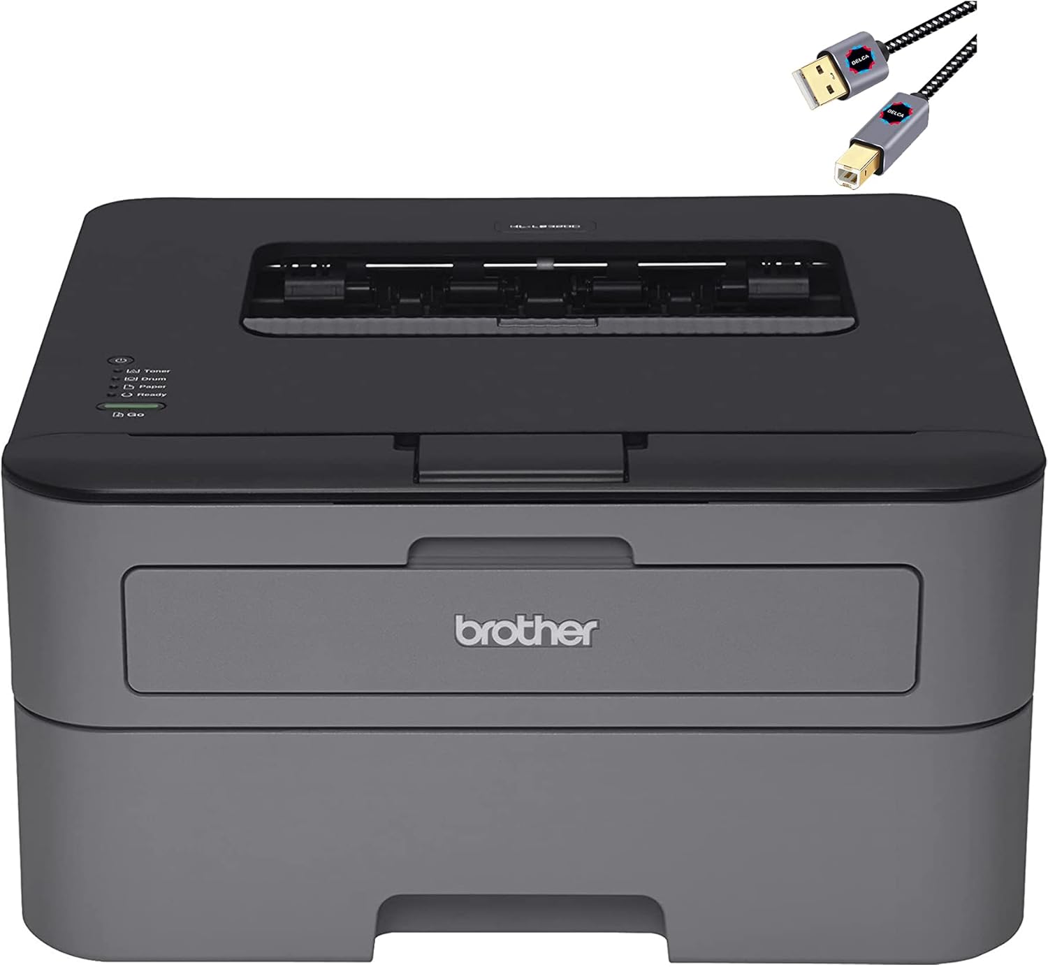 Brother L-2300D Compact Monochrome Laser Printer - Fast 2-Sided Printing