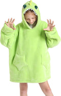 Cozy Dragon Hoodie Blanket for Kids