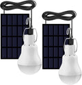 350LM Solar Light Bulb Duo - Portable & USB Rechargeable