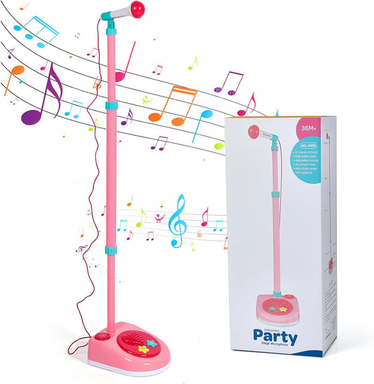 Adjustable Kids Karaoke Microphone by Litaonner