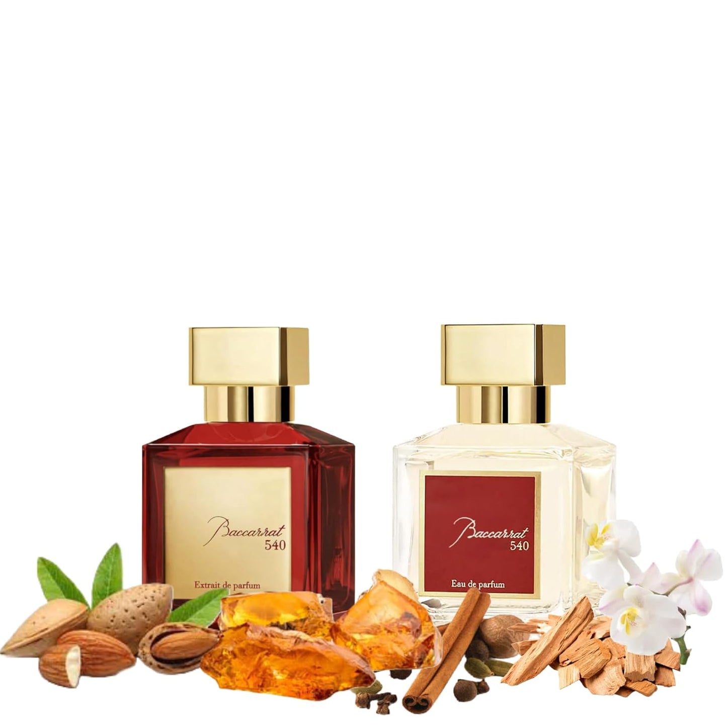 Equivalence of Baccarrat 54O Extrait & EAU de Parfum 50ml x 2