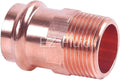 EZ-FLUID 1-1/2in MIP x Press LF Copper Male Adapter - Durable Press