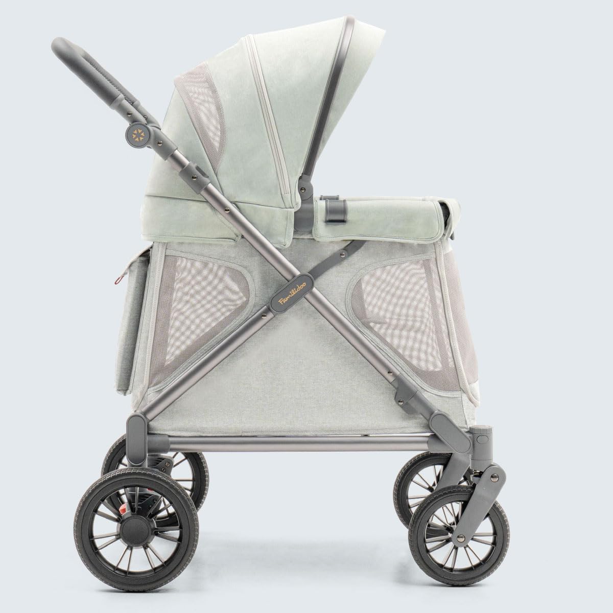 Familidoo Q1 Multi-Use Kids Wagon Stroller for All Terrain